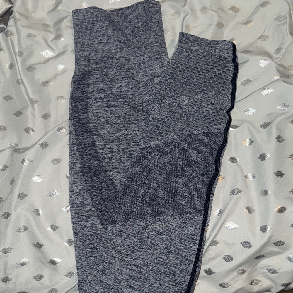 PINK Victoria's Secret Gray/blue Knit leggings